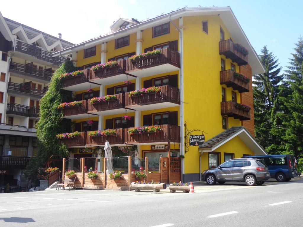 Albergo Alpenrose Ski&Bike Mountain Hotel Грессоне-Сен-Жан Экстерьер фото